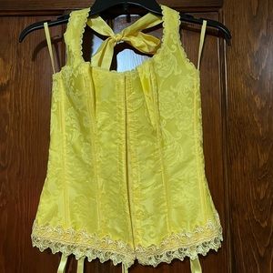 NWOT Frederick’s  of Hollywood halter corset.